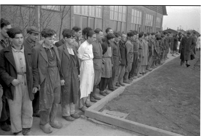 Ontruiming Werkdorp maart 1941.