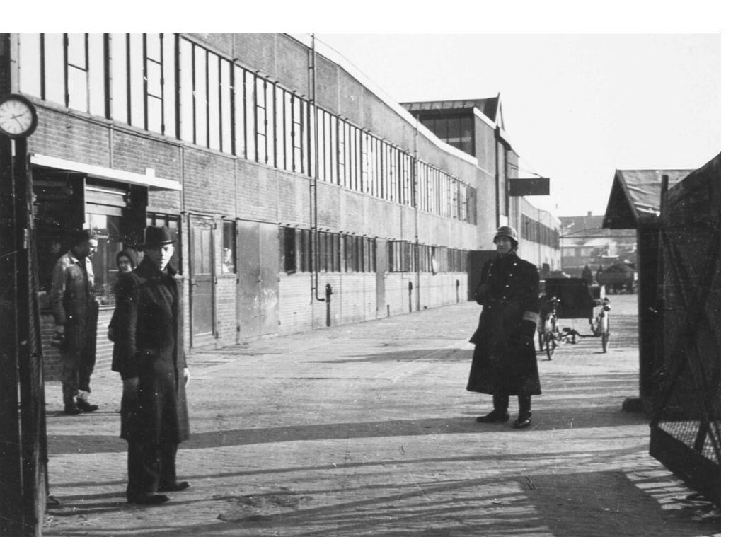 Die Niederländische Signalgerätefabrik in Hilversum.
